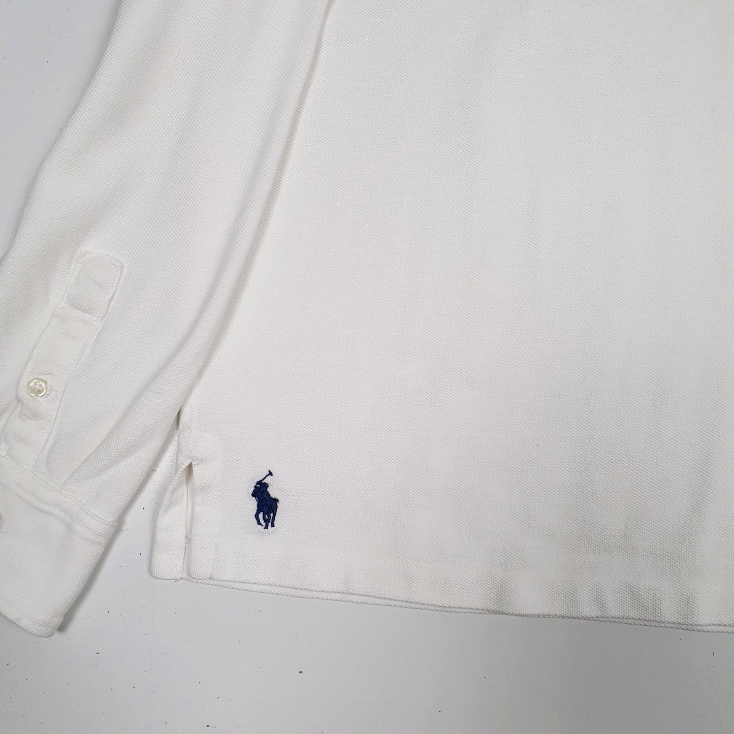 Mens White Polo Ralph Lauren   Polo Shirt