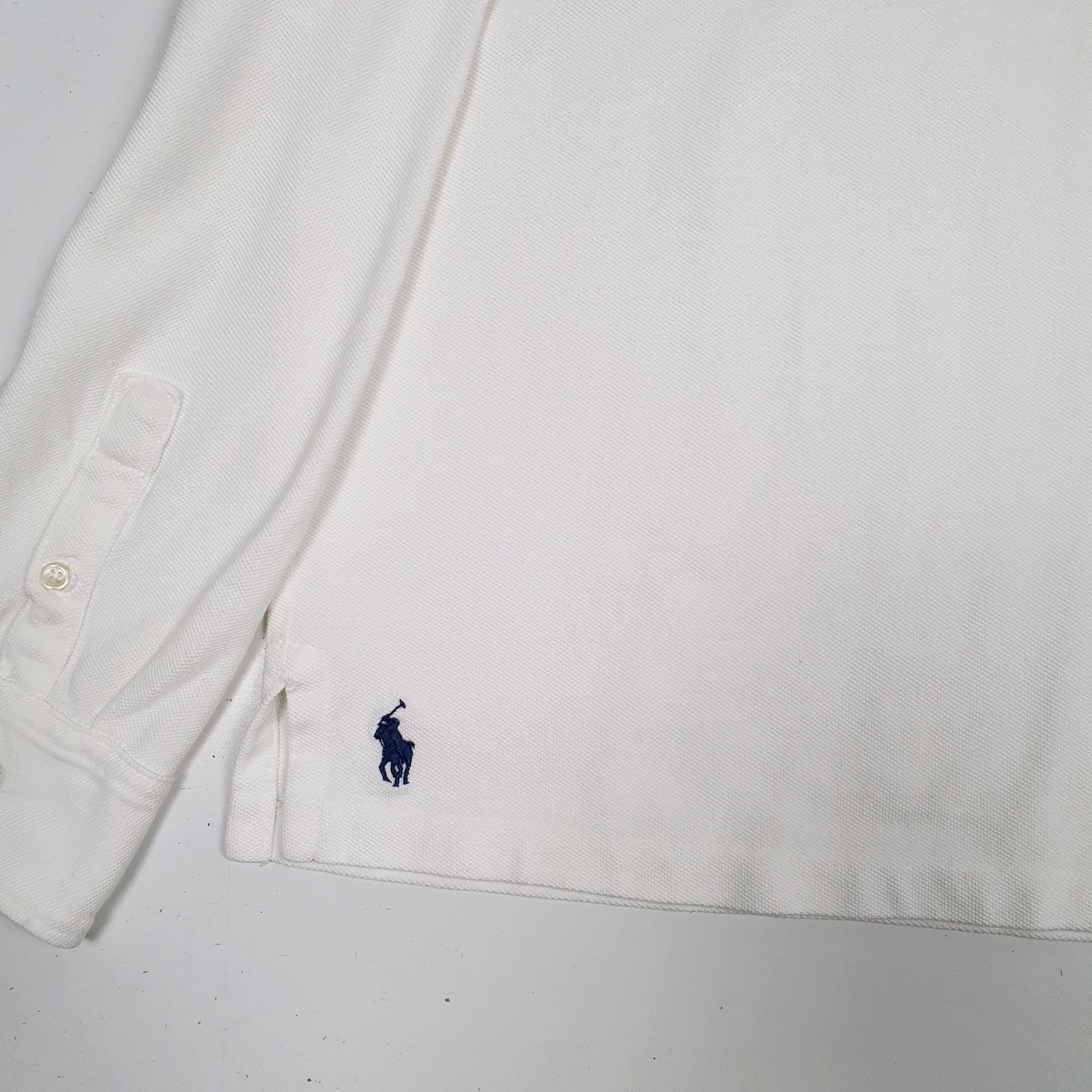 Mens White Polo Ralph Lauren   Polo Shirt
