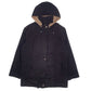 Womens Black London Fog Limited Edition Quarter Zip Coat