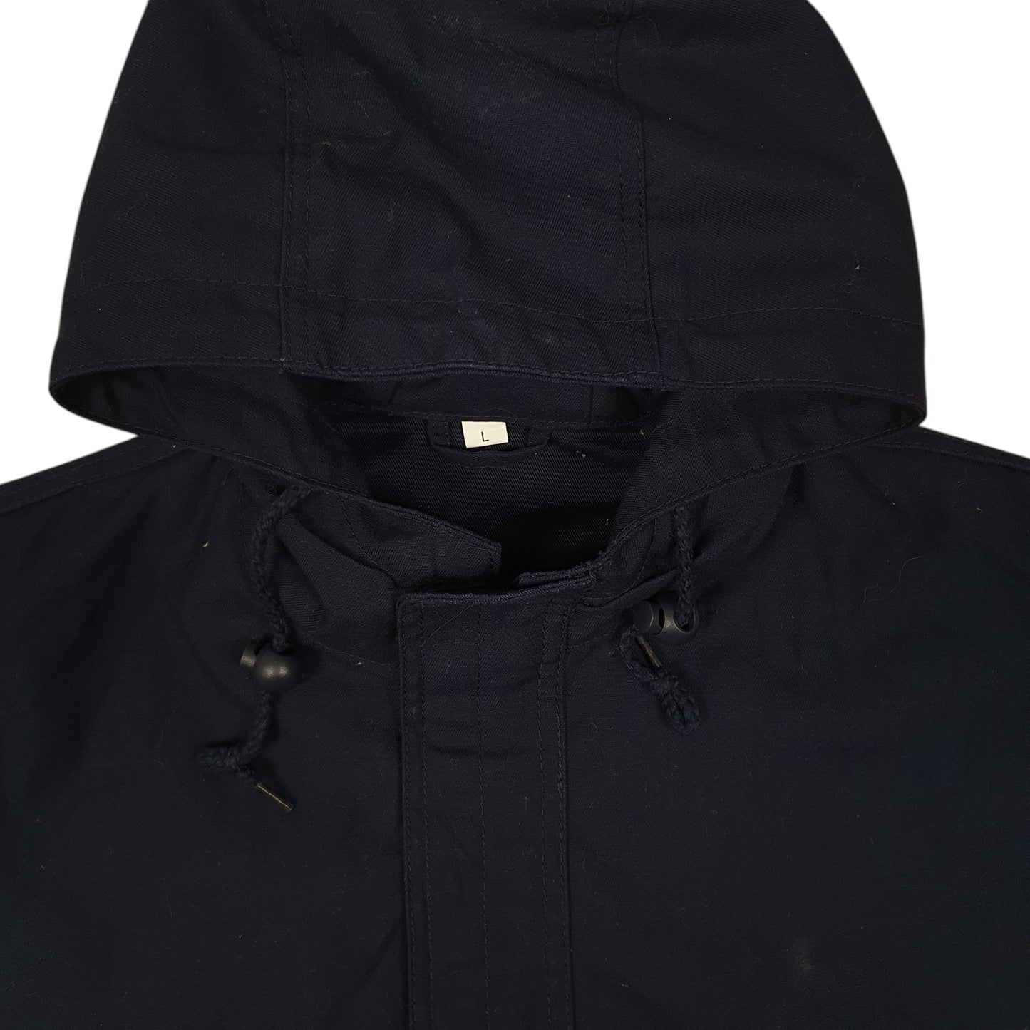 Mens Navy Unbranded Pullover Smock  Coat