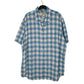 Mens Blue L.L.Bean  Short Sleeve Shirt