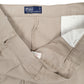 Mens Beige Polo Ralph Lauren Vintage 90s Pleated  Trousers