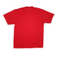 Mens Red Sports Wear Single Stitch Vintage 90s  T Shirt