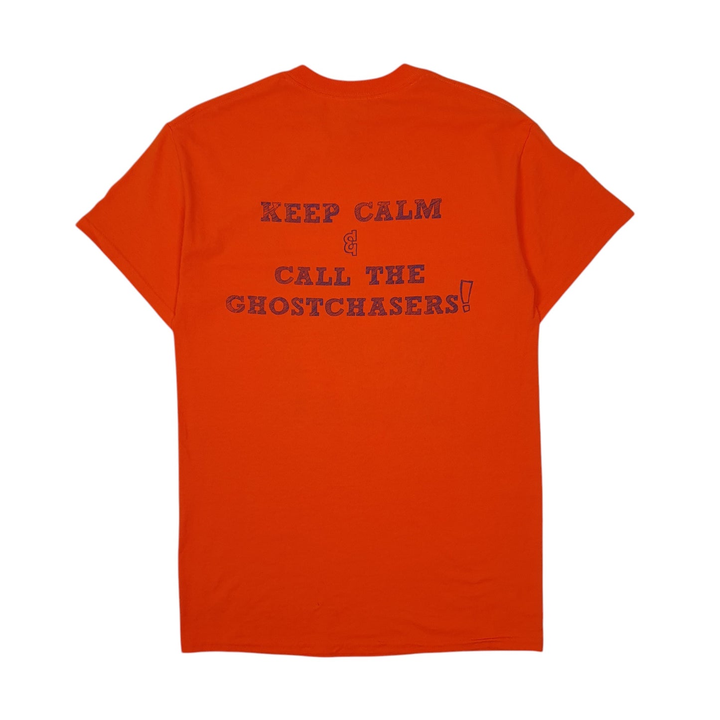 Mens Orange Gildan Ghostchasers  T Shirt