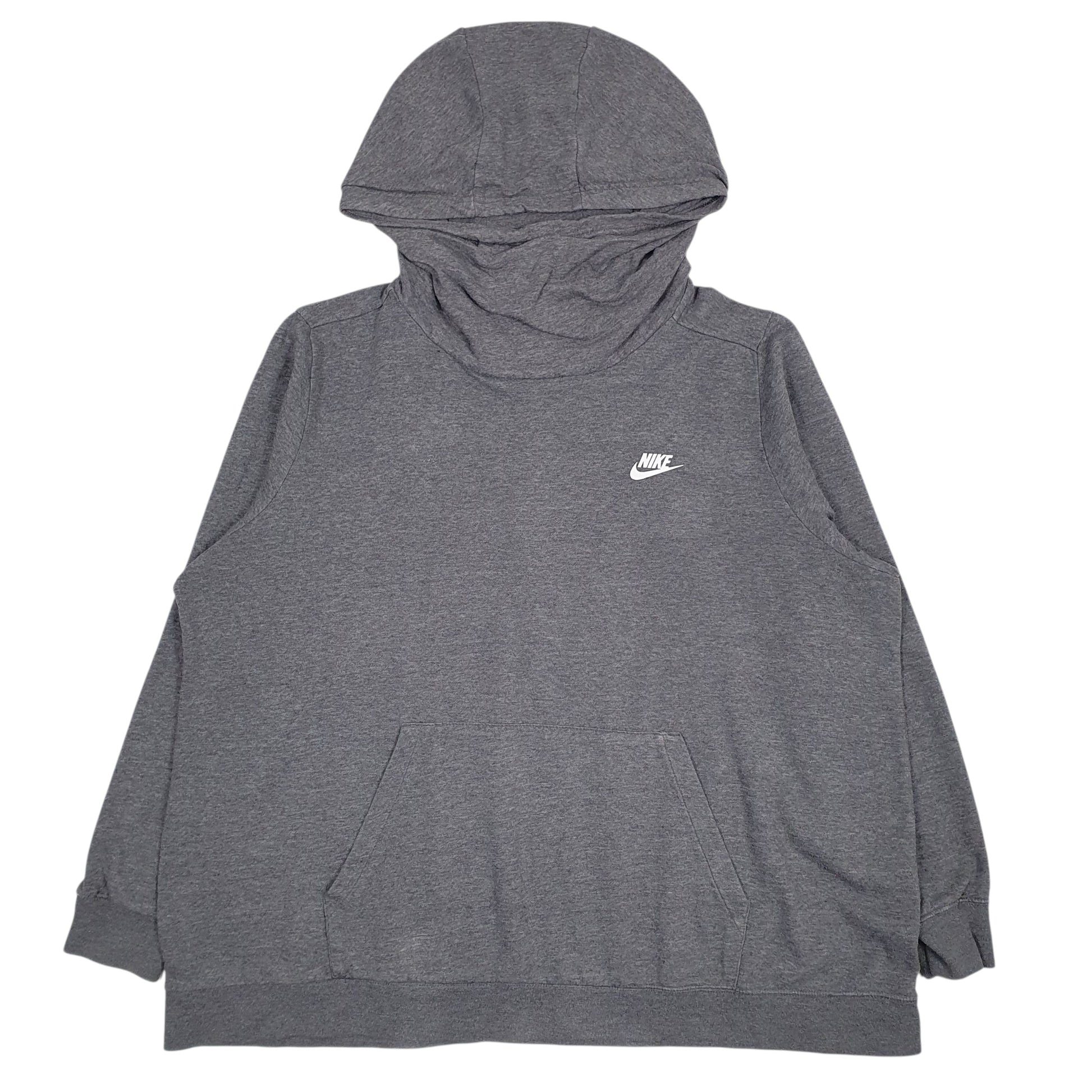 Mens Grey Nike  Hoodie Jumper
