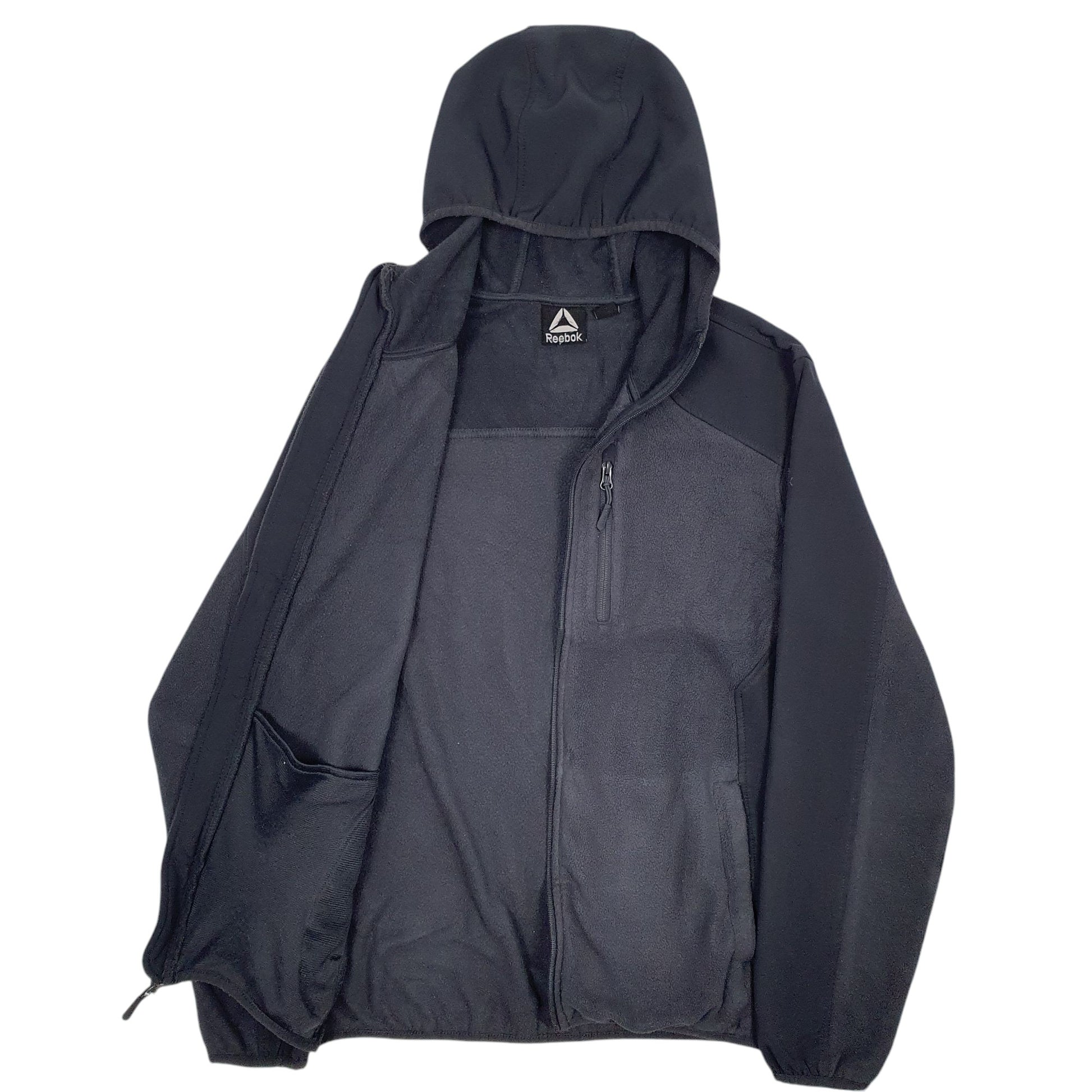 Mens Grey Reebok  Full Zip Jumper