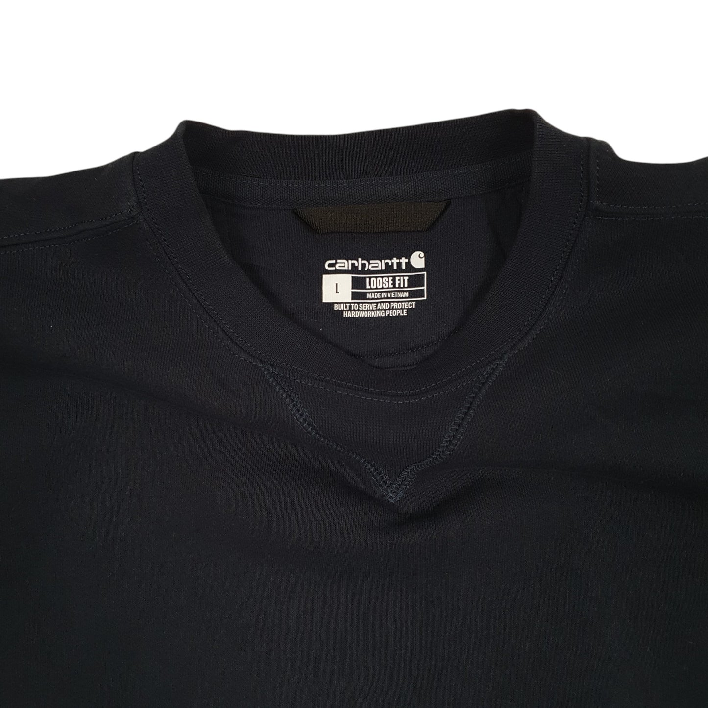 Mens Navy Carhartt  Crewneck Jumper