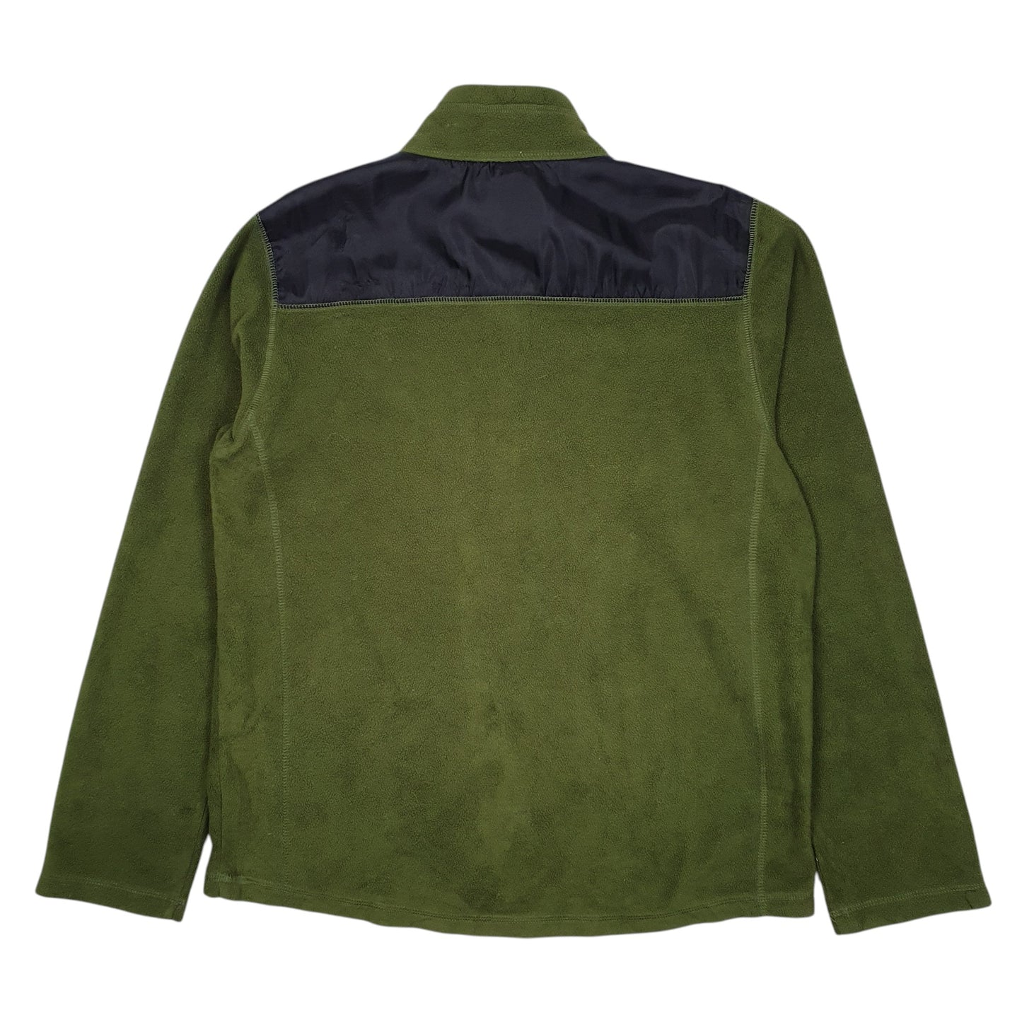Mens Green Dickies  Quarter Zip Jumper
