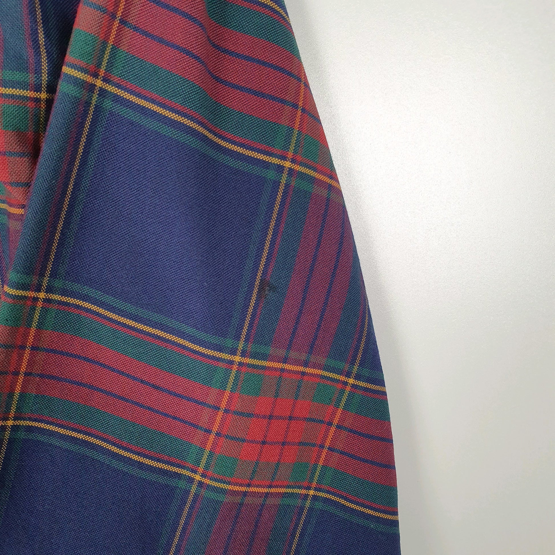 Mens Navy L.L.Bean Vintage 1980s Made In USA  Shirt