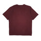 Mens Burgundy Carhartt   T Shirt