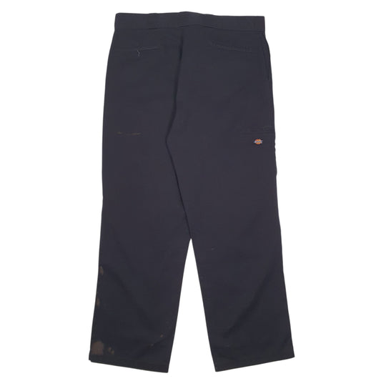 Mens Black Dickies Workwear  Trousers