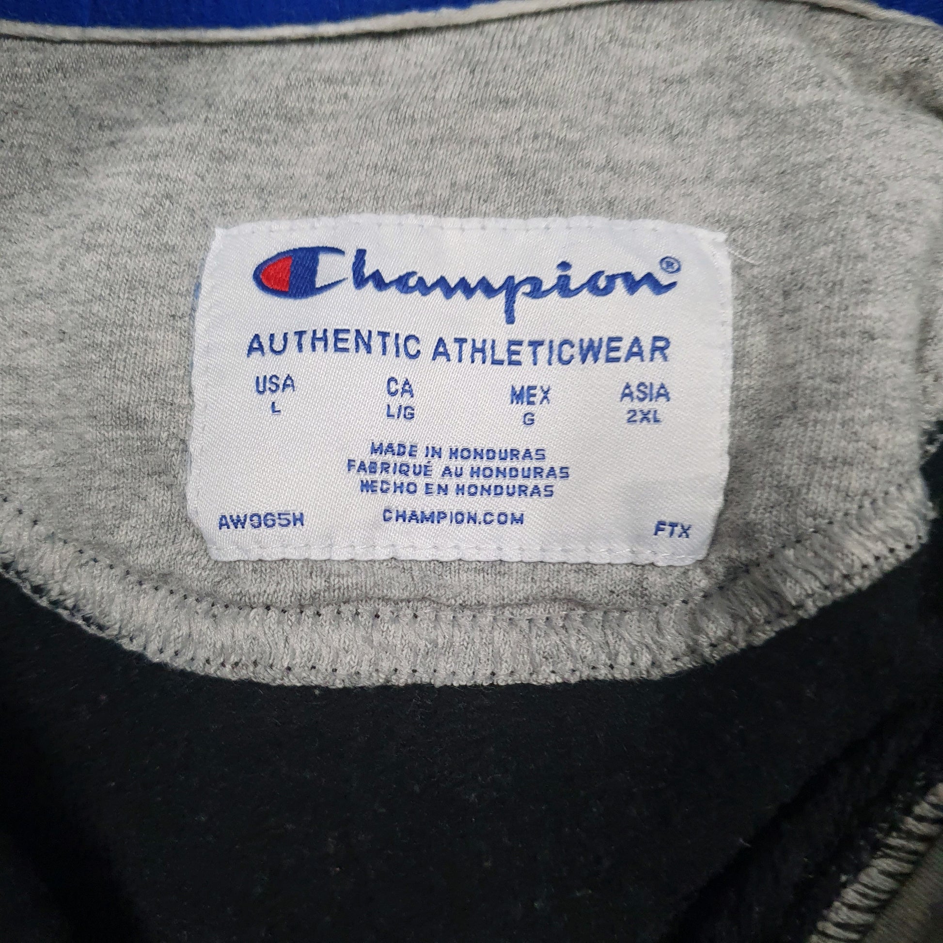 Mens Black Champion  Hoodie Jumper