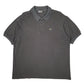 Mens Grey Lacoste  Short Sleeve Polo Shirt