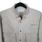 Mens Grey L.L.Bean Hiking Walking  Shirt