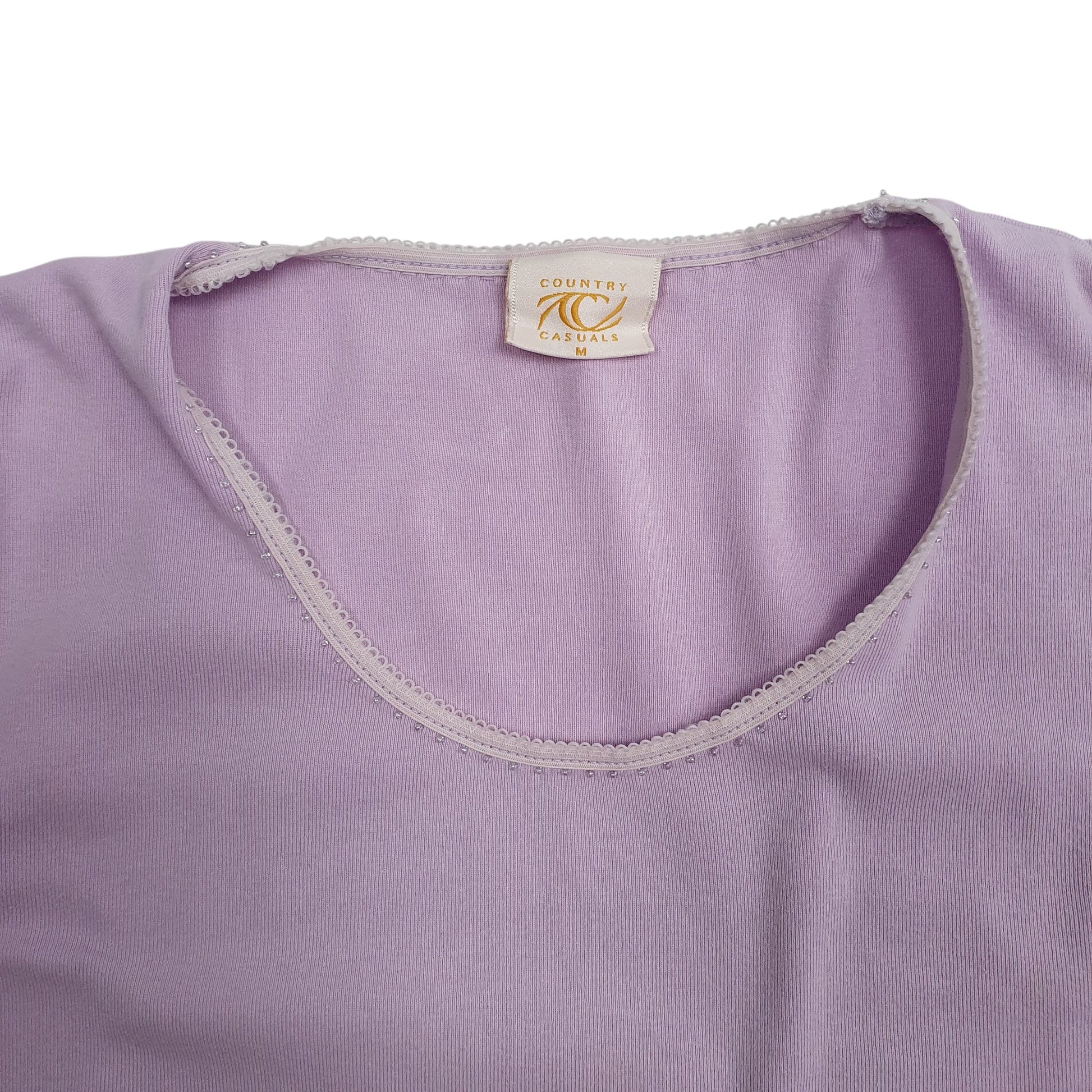 Womens Purple Country Classics   T Shirt