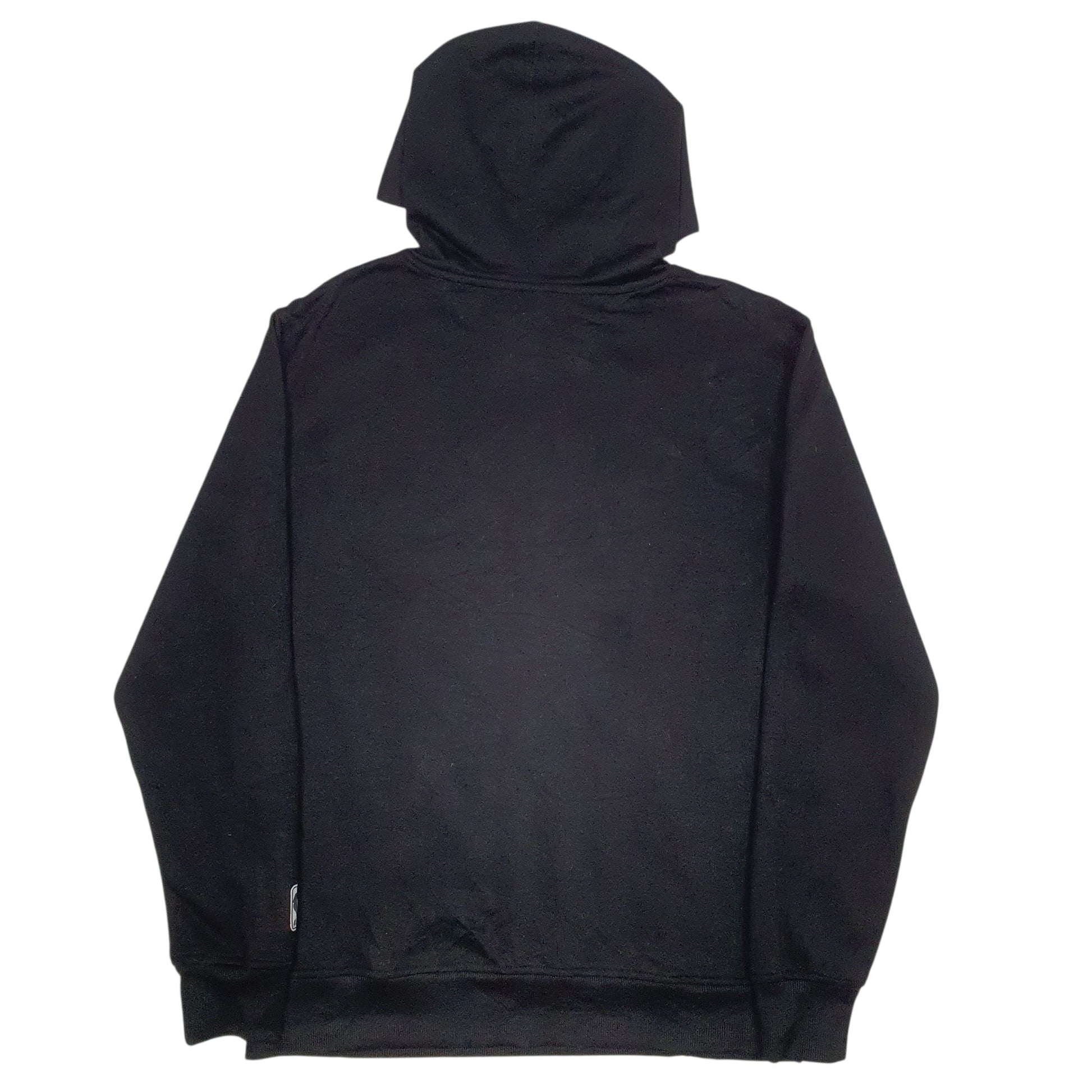 Mens Black NBA Spellout Hoodie Jumper