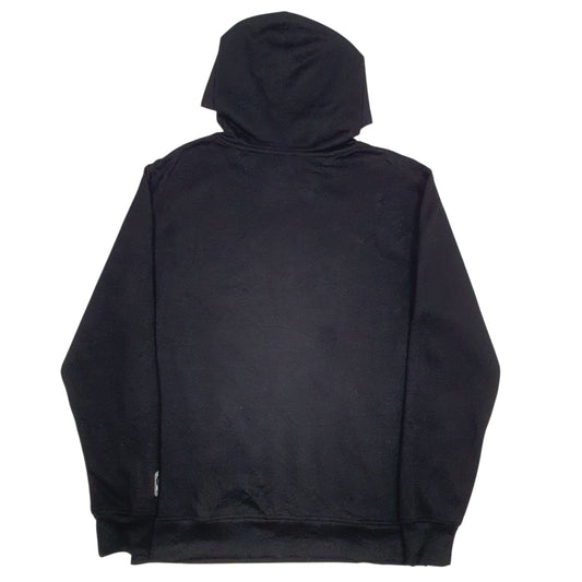 Mens Black NBA Spellout Hoodie Jumper