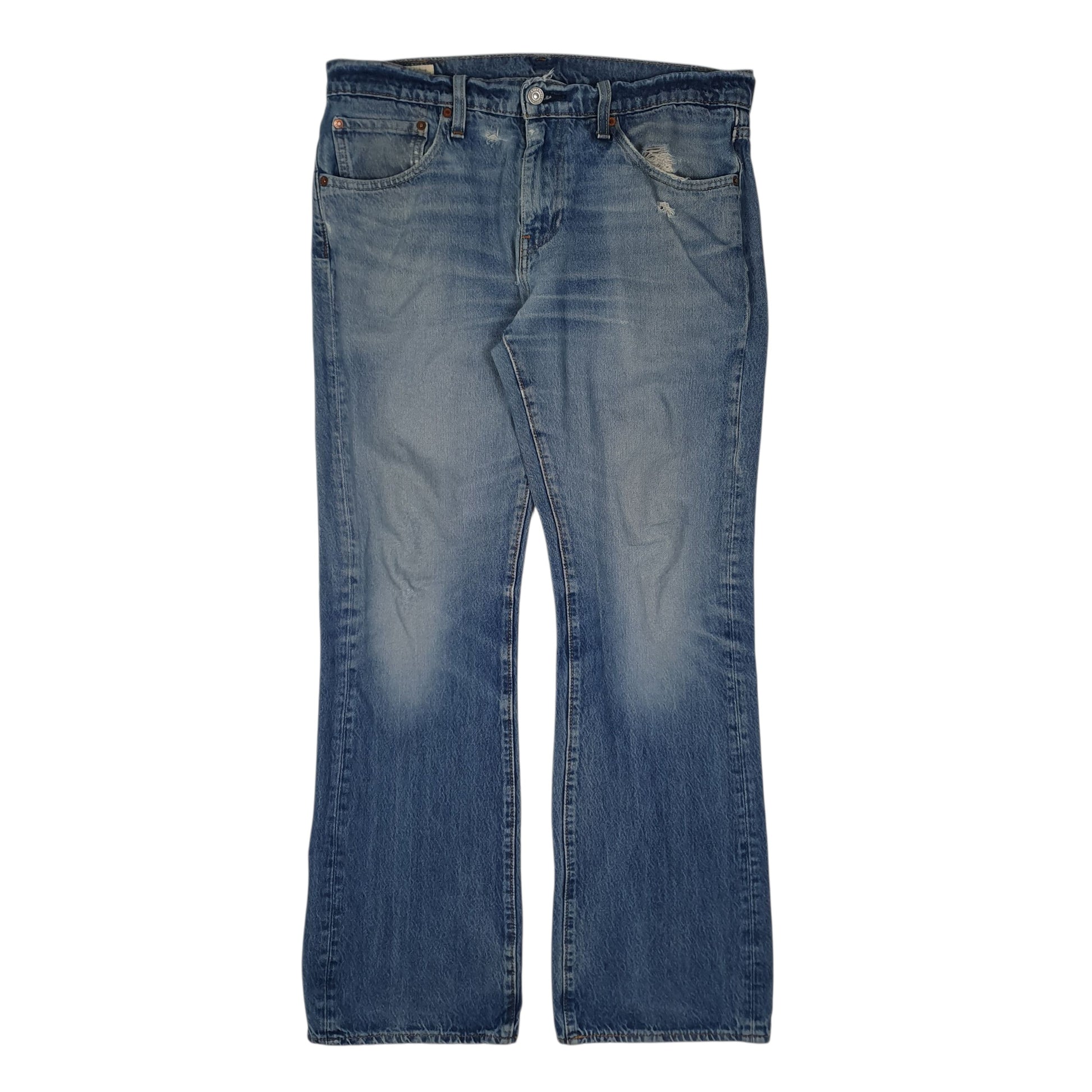 Mens Blue Levis Premium Stretch 527 JeansW34 L32