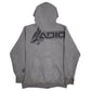 Mens Grey Adio Skate Sherpa Lined Full Zip Jumper