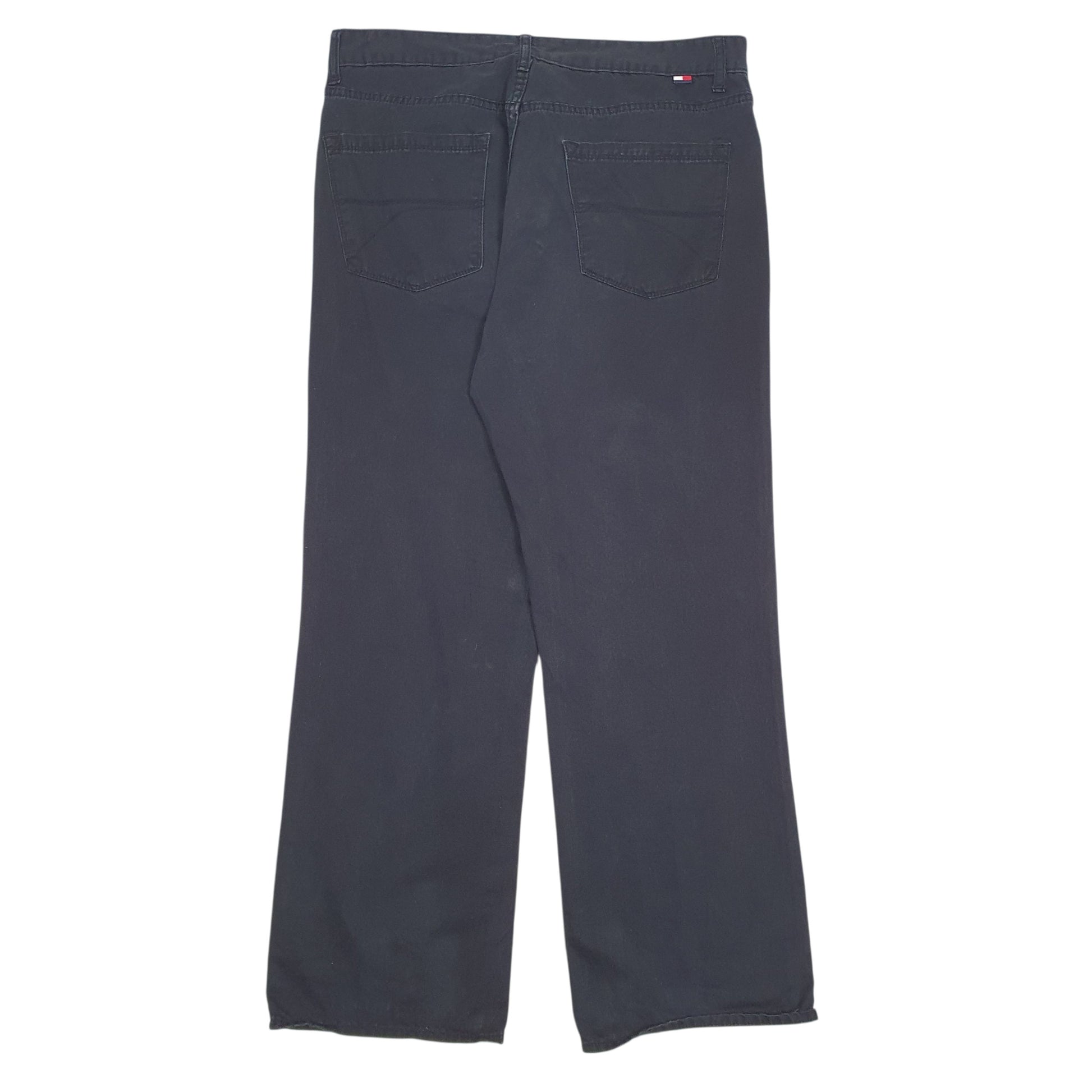 Mens Black Tommy Hilfiger   Trousers
