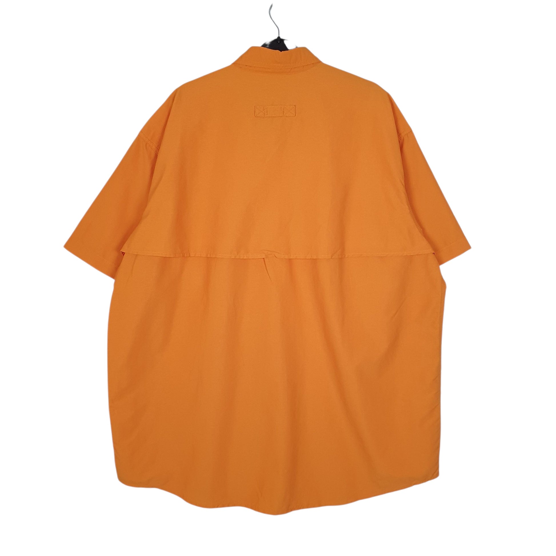 Mens Orange L.L.Bean Walking Hiking  Shirt