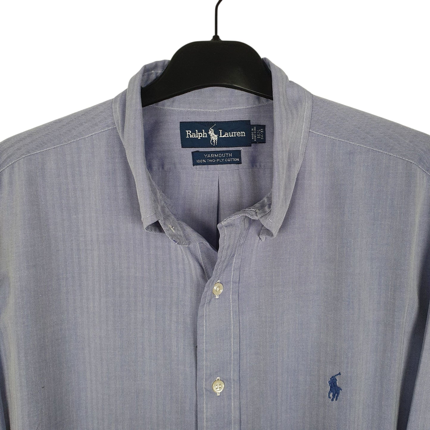 Mens Purple Ralph Lauren Herringbone  Shirt