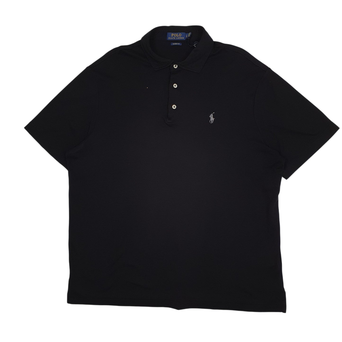 Mens Black Polo Ralph Lauren  Short Sleeve Polo Shirt