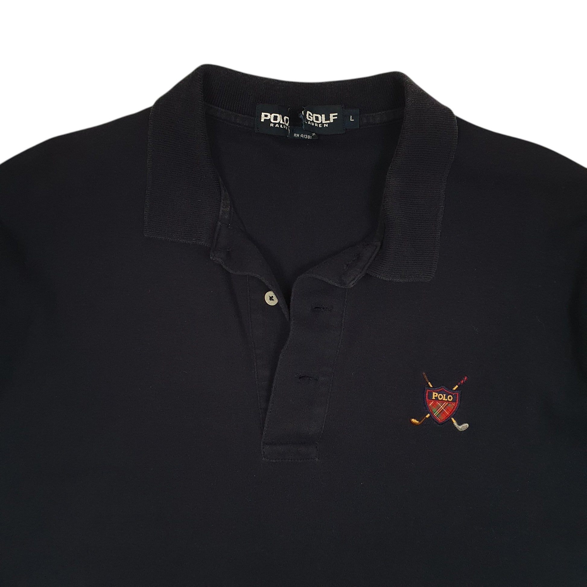 Mens Navy Polo Ralph Lauren Golf  Polo Shirt