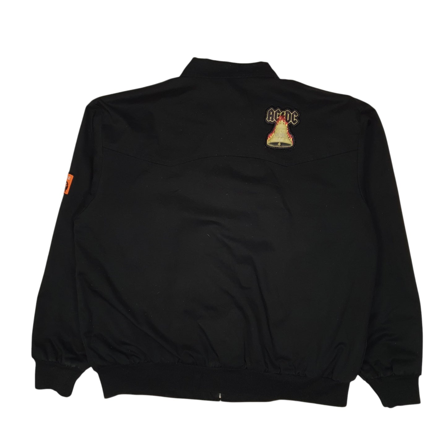 Mens Black Unbranded Harrington ACDC  Coat