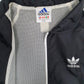 Mens Black Adidas Vintage 90s  Coat