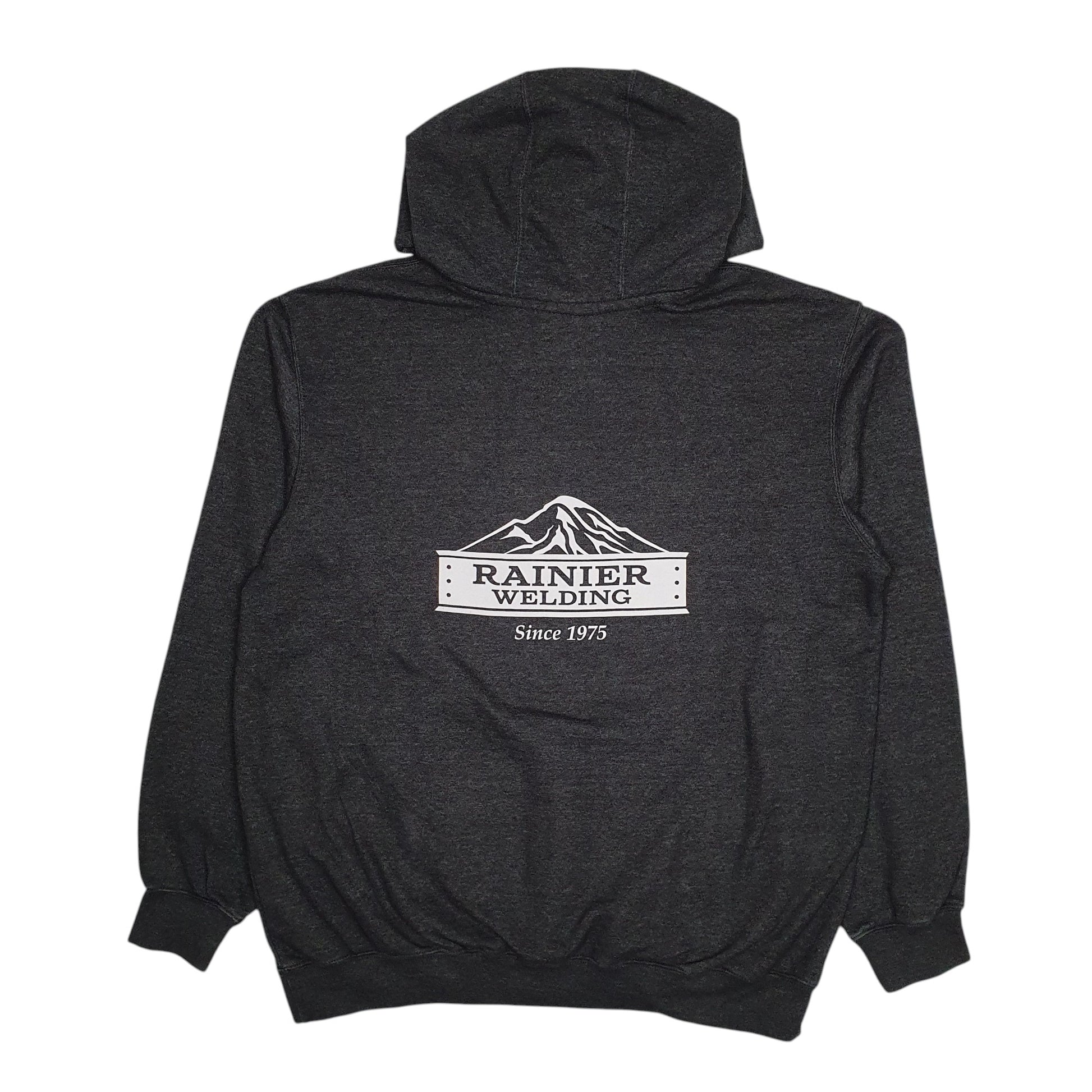 Mens Grey Carhartt Welding Hoodie Jumper