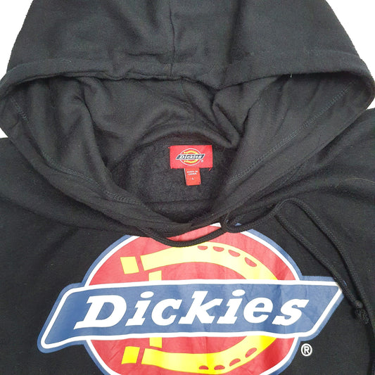 Mens Black Dickies Lightweight Hoodie Jumper