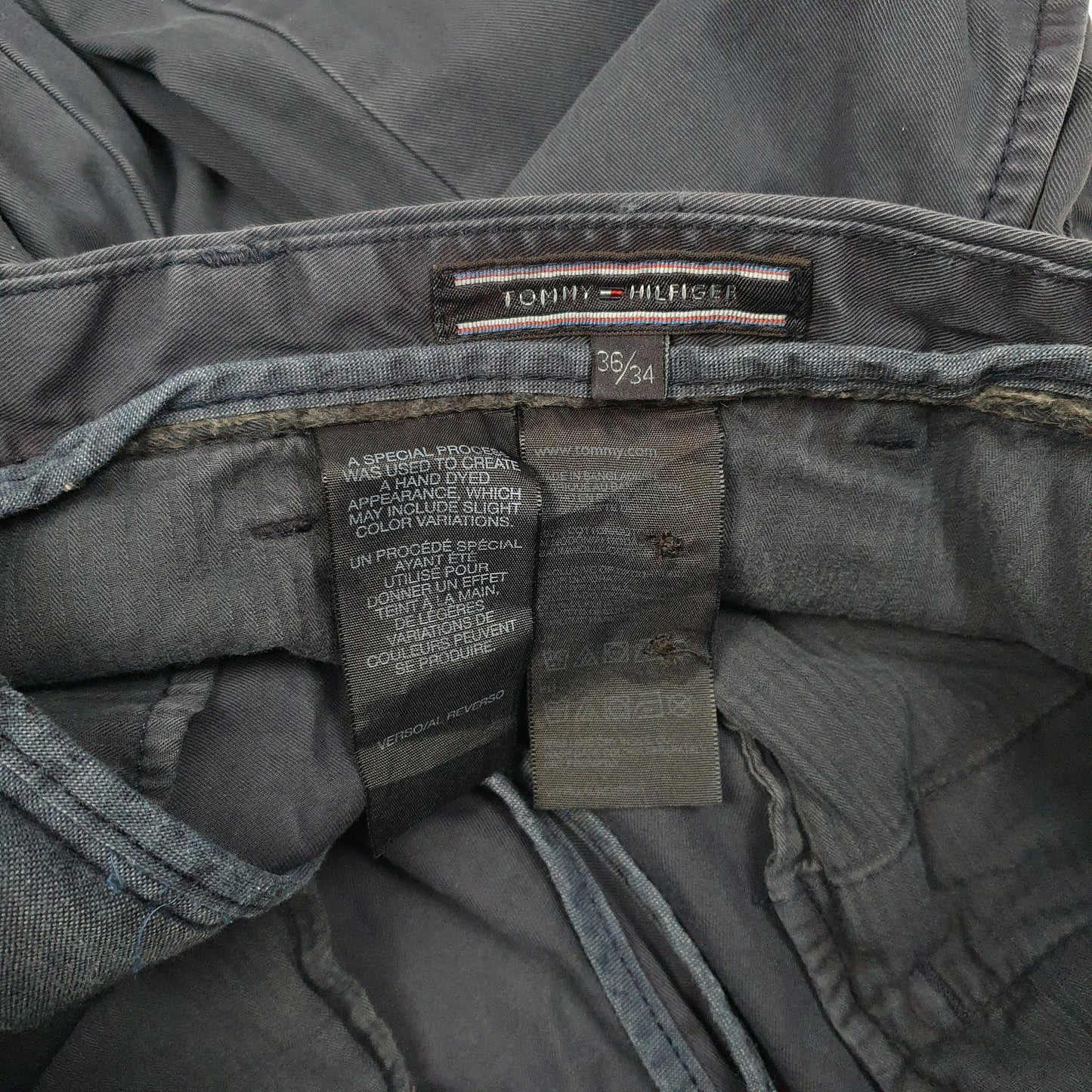 Mens Navy Tommy Hilfiger Mercer  Trousers