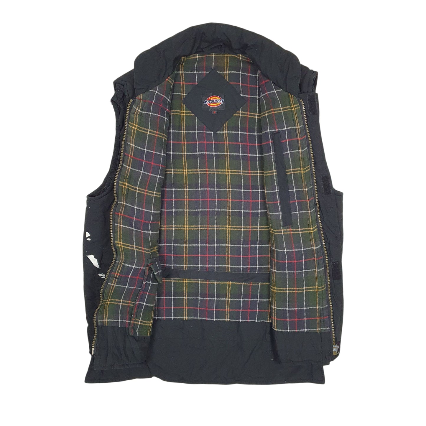 Mens Black Dickies Padded Workwear  Coat