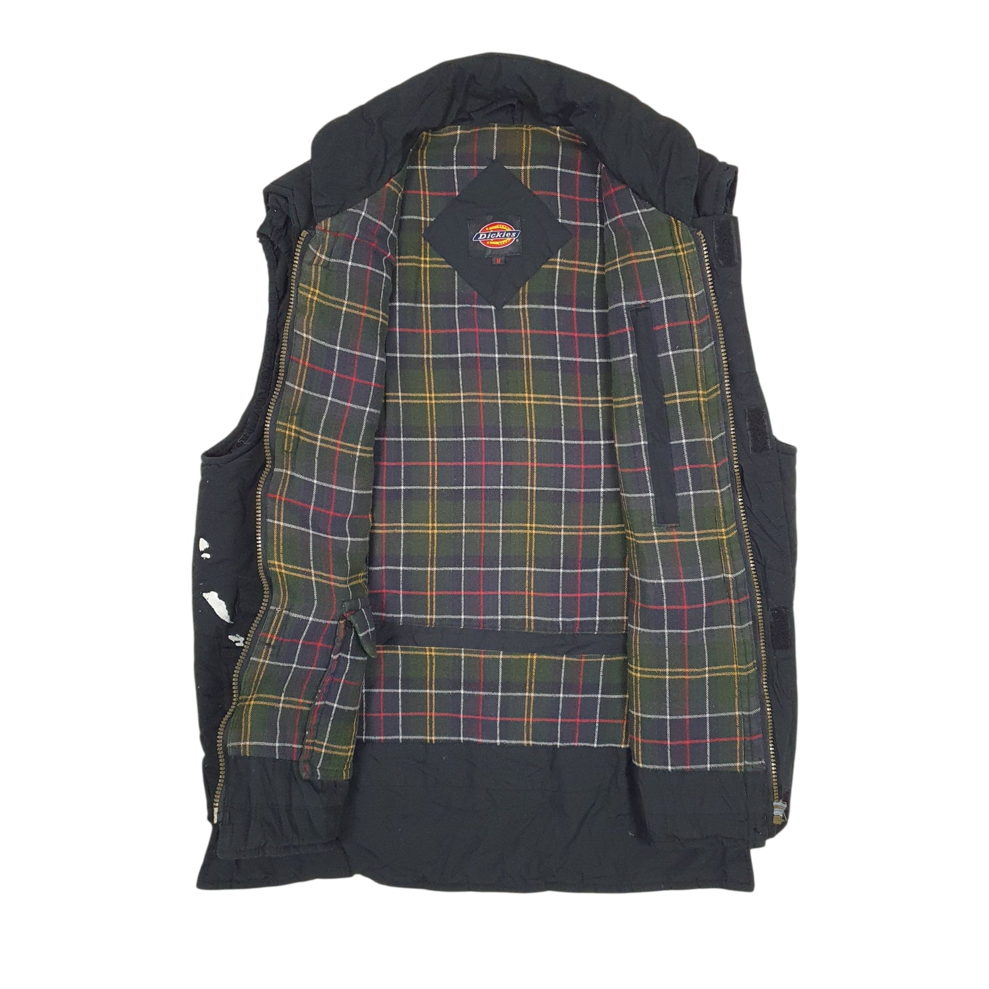 Mens Black Dickies Padded Workwear  Coat