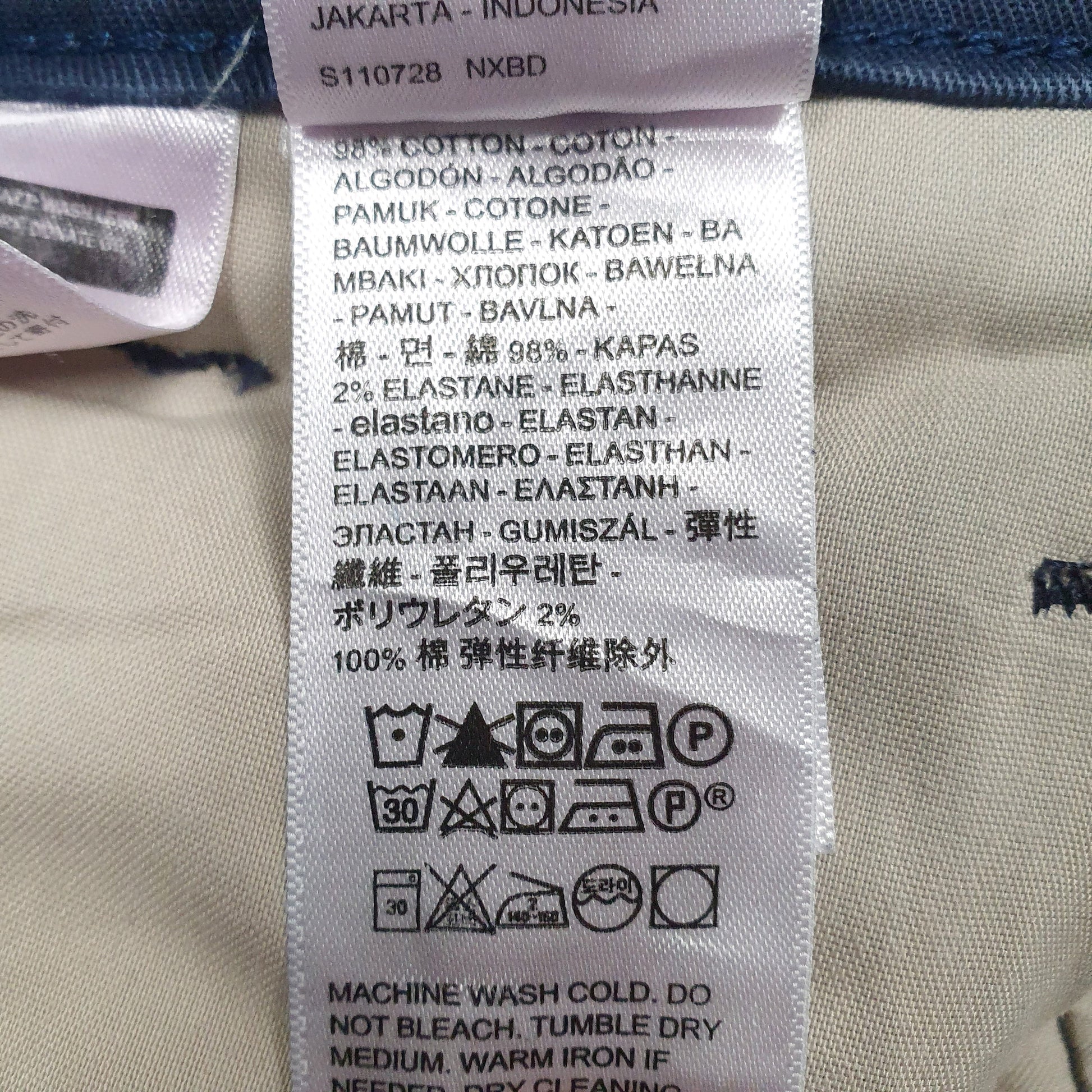 Mens Navy Levis   Trousers