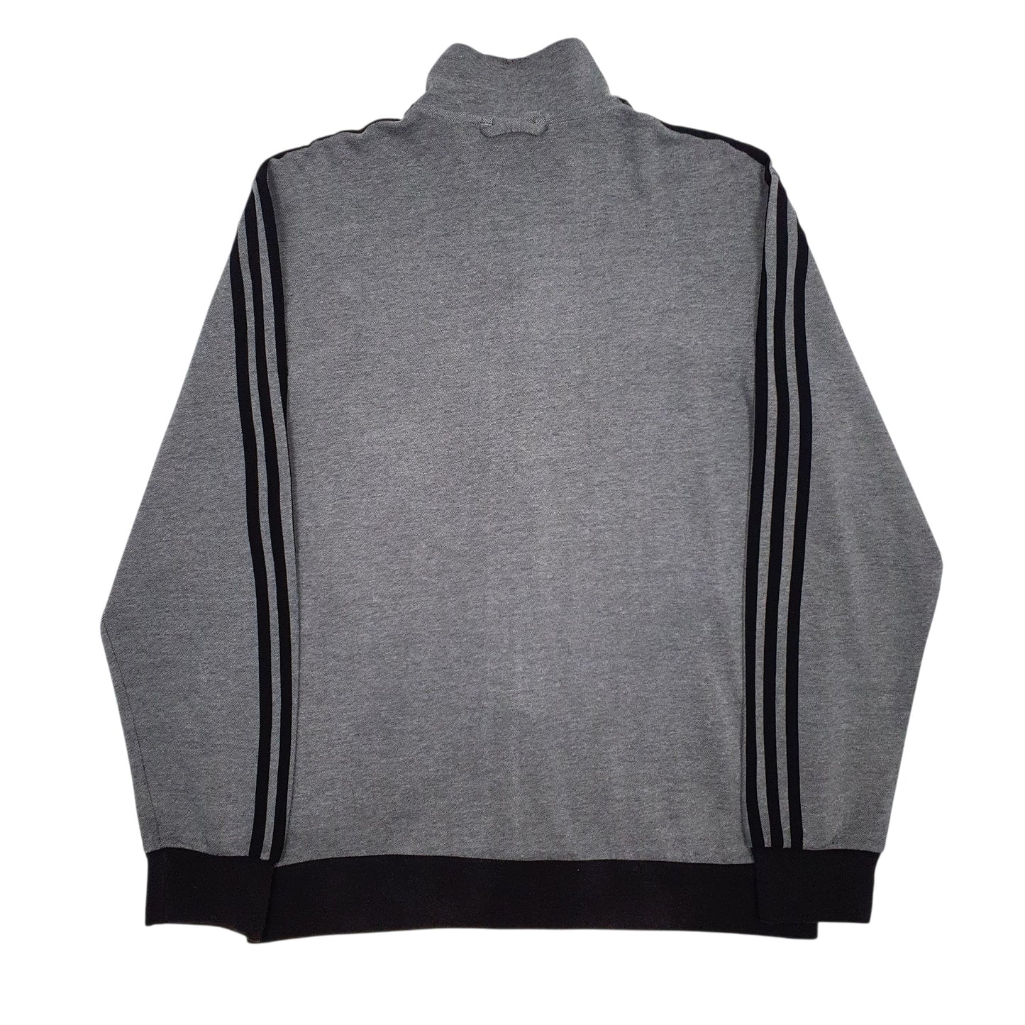 Mens Grey Adidas  Full Zip Jumper