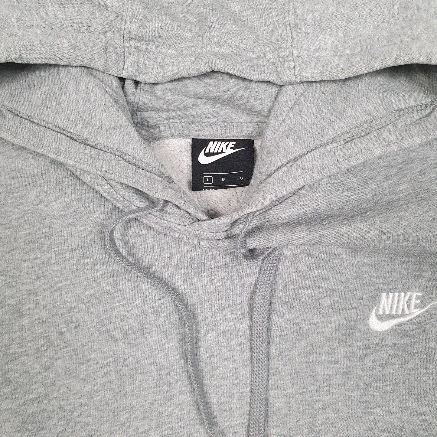Mens Grey Nike  Hoodie Jumper