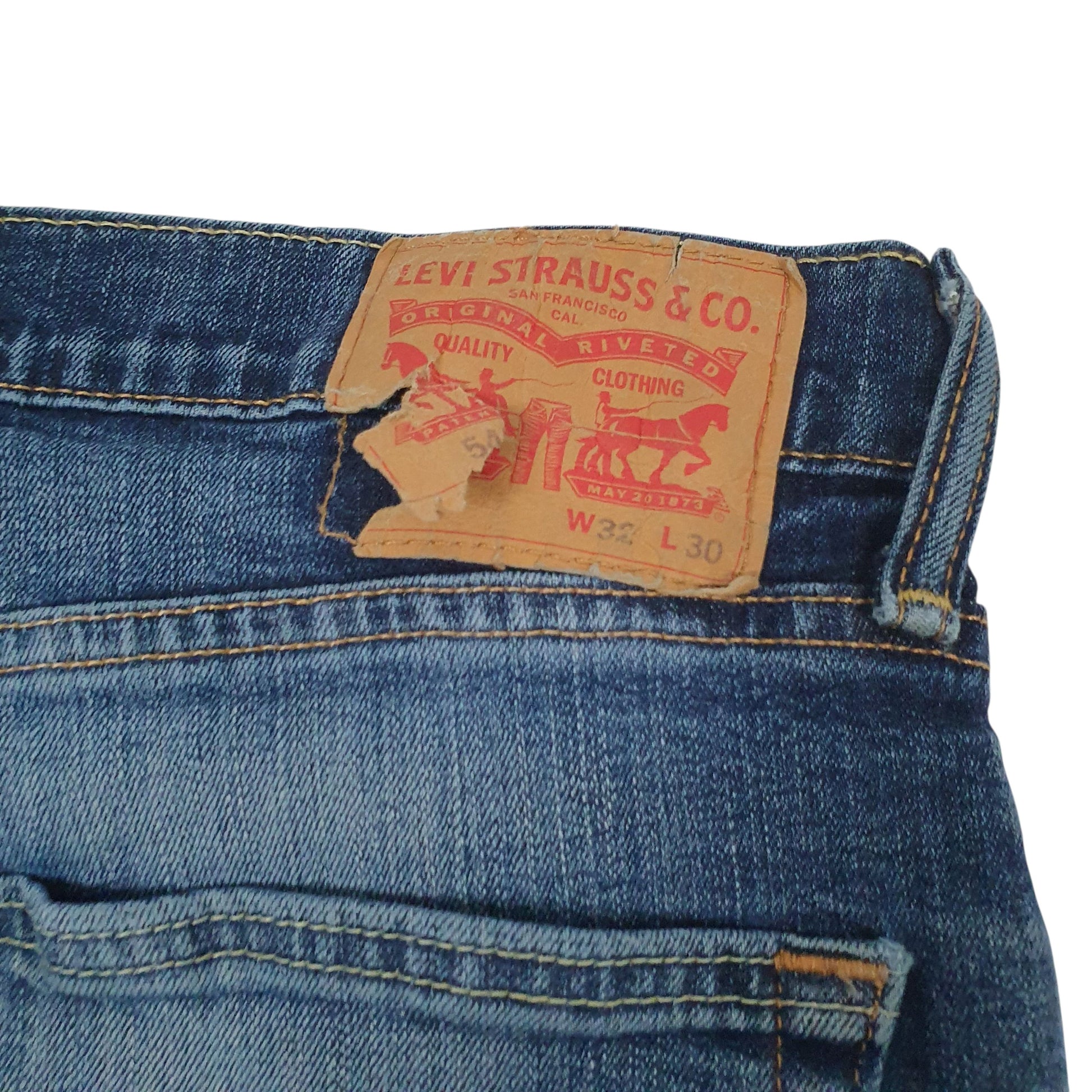 Mens Blue Levis   Jeans