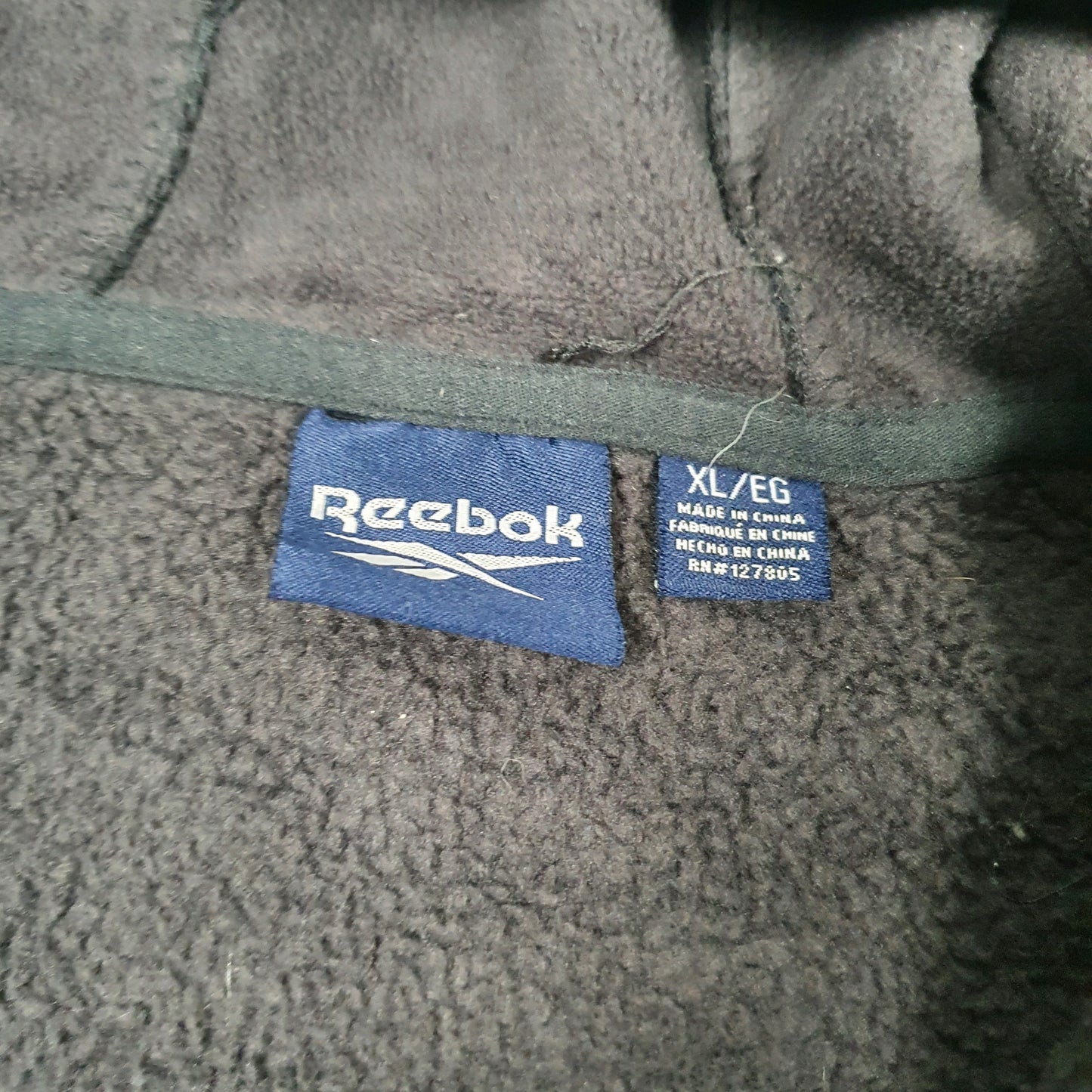 Mens Grey Reebok  Full Zip Jumper