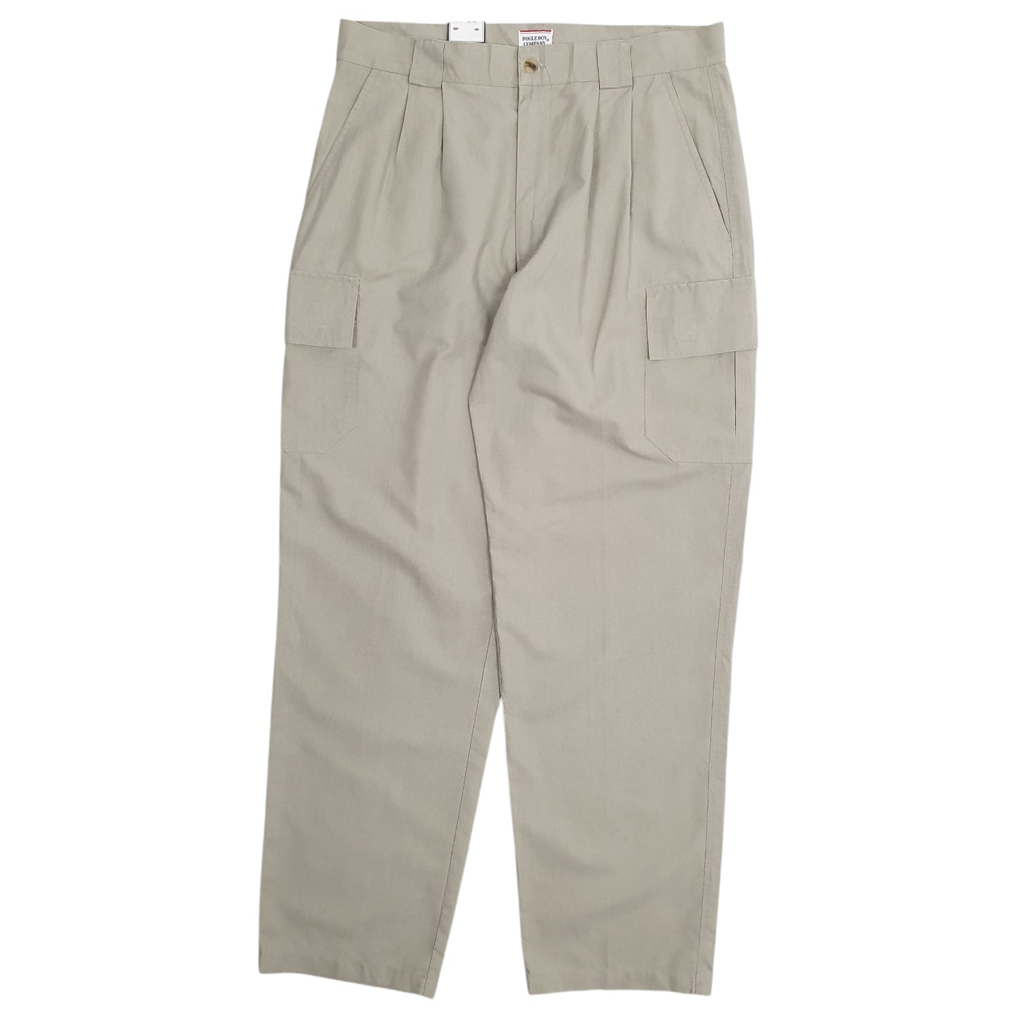 Mens Beige Bugle Boy BNWT Vintage 90s Cargo Trousers