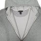 Mens Grey Eddie Bauer Hoodie Full Zip Jumper
