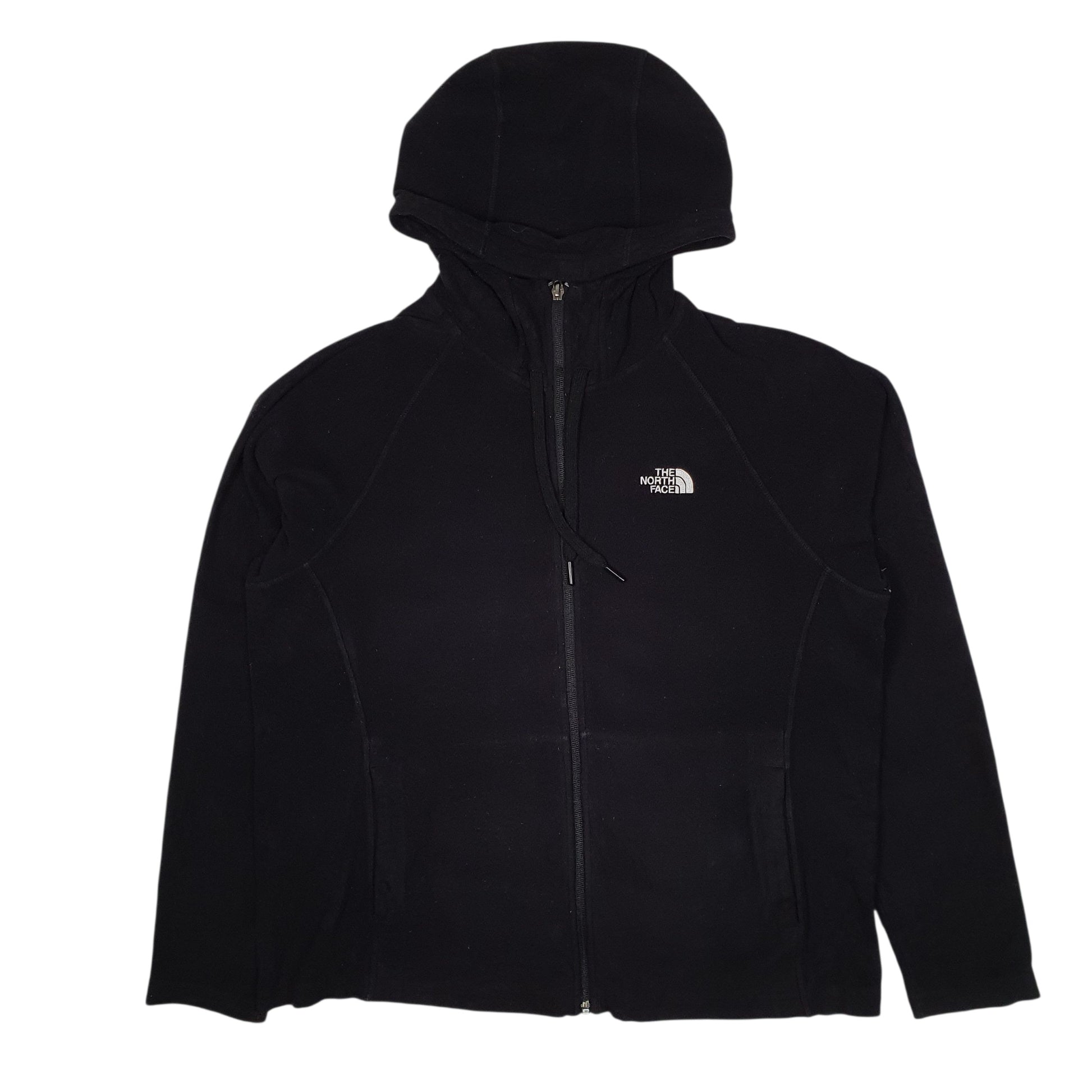 Womens Black The North Face Hoodie Full Zip Jumper