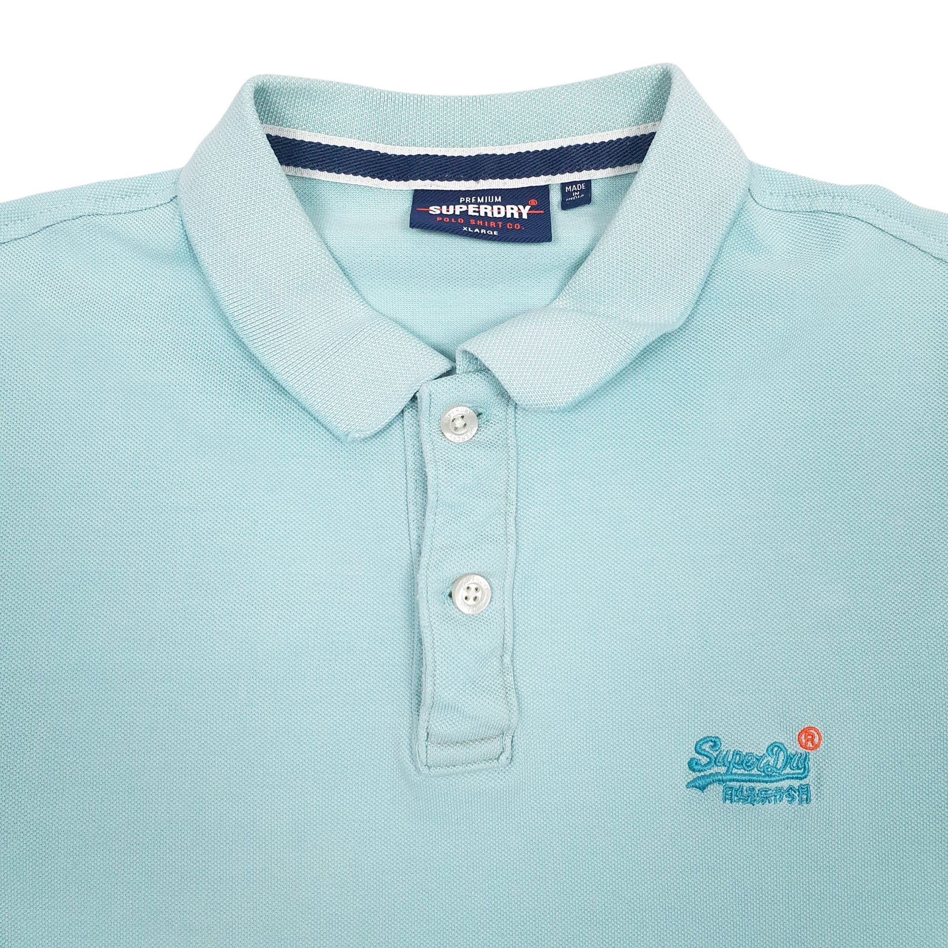 Mens Blue Superdry   Polo Shirt