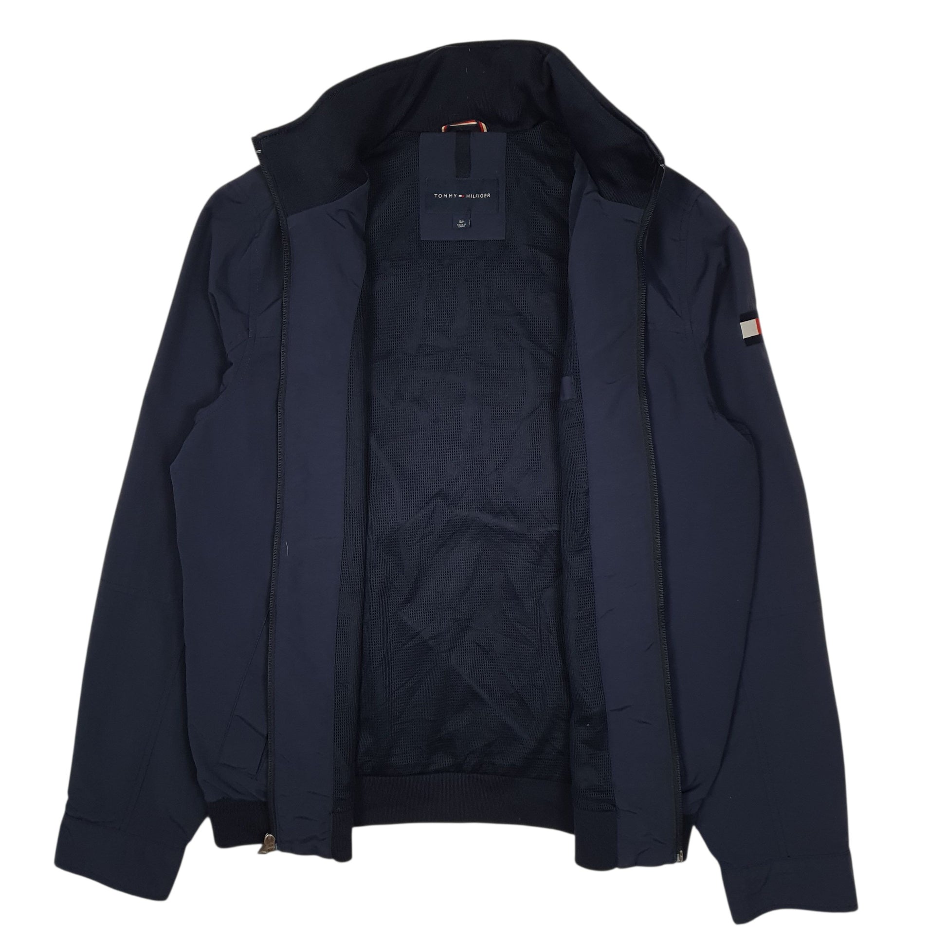Mens Navy Tommy Hilfiger   Coat