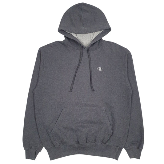 Mens Grey Champion  Hoodie Jumper