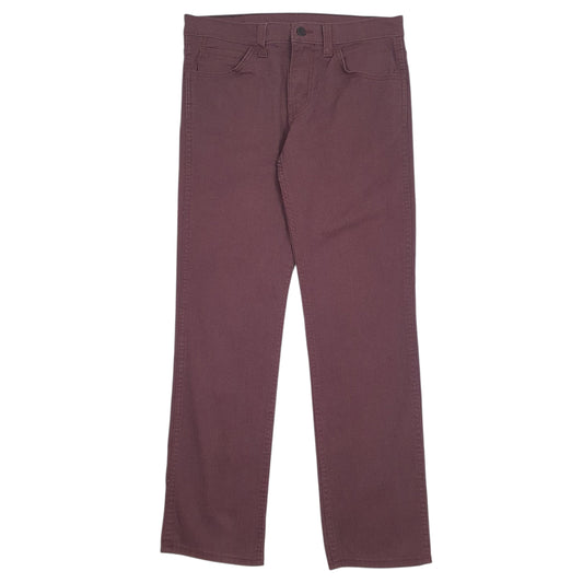 Mens Burgundy Levis  511 JeansW30 L30