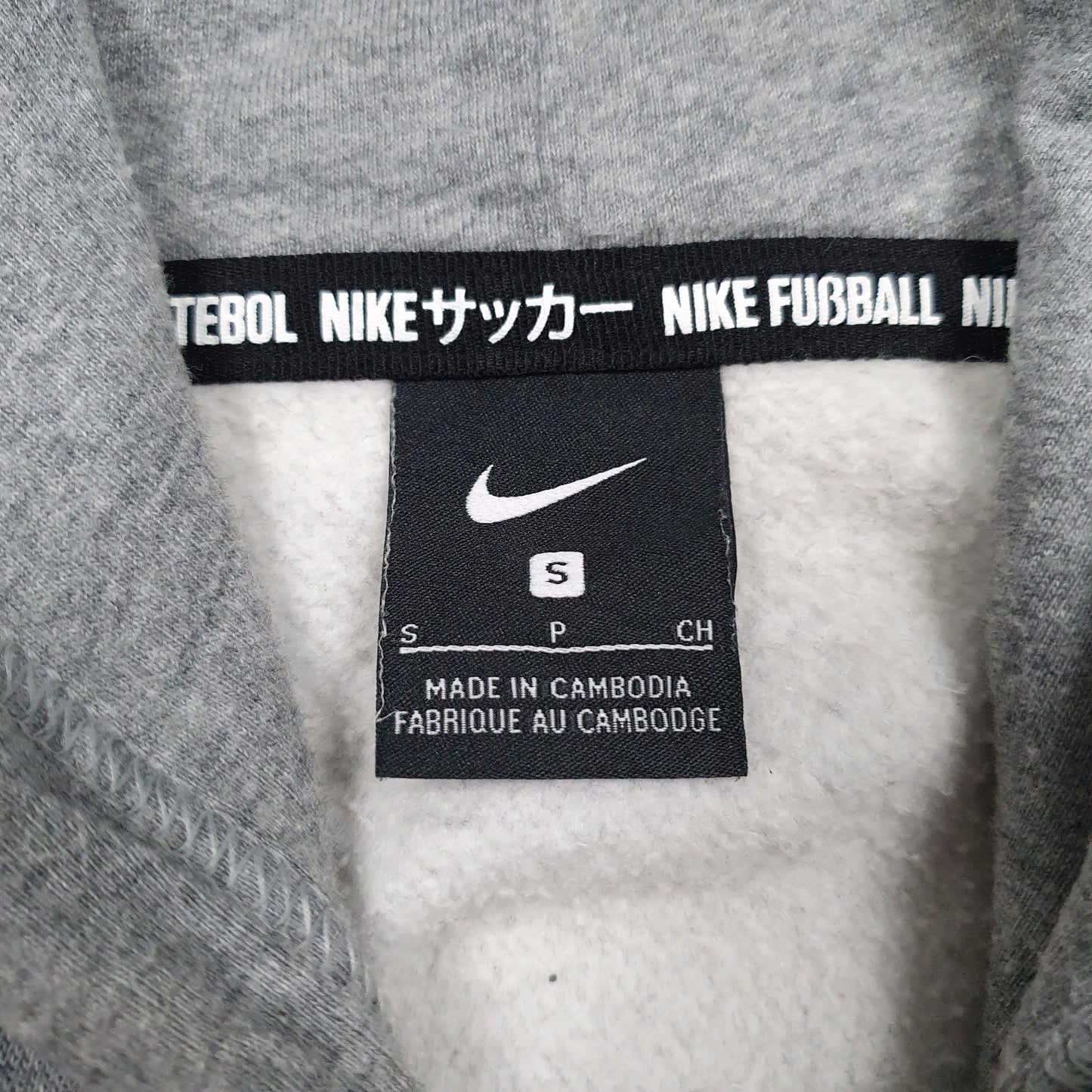 Mens Grey Nike  Hoodie Jumper