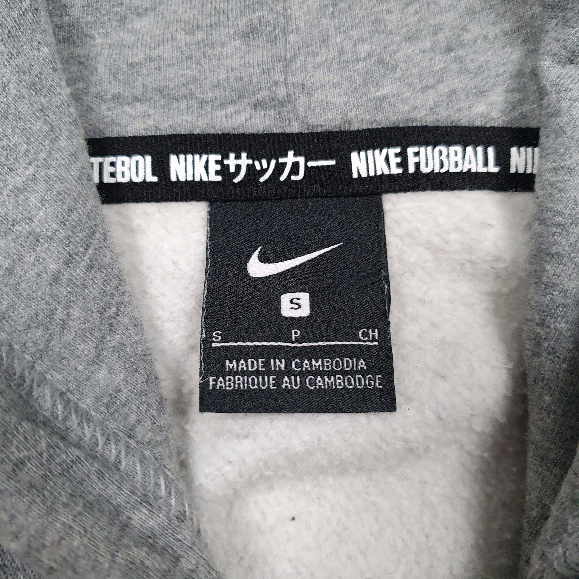 Mens Grey Nike  Hoodie Jumper