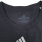 Mens Black Adidas   T Shirt